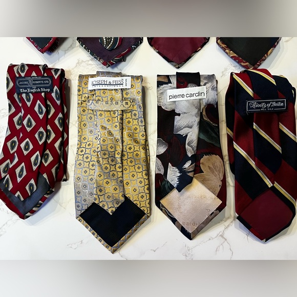 Silk Tie Lot of 8 - Picture 6 of 7